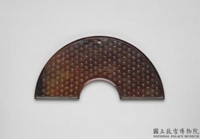 图片[2]-Jade Heng Pendant (refashioned by halving a jade bi disc), mid-Warring States period to mid-Western Han dynasty (375-74 BCE)-China Archive